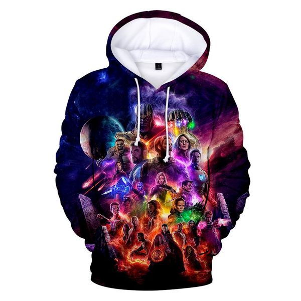 avengers endgame 4 mens hoodies spring new 19ss 3d printed hooded harajuku sweatshirts, Black
avengers endgame 4 mens hoodies spring new 19ss 3d printed hooded harajuku sweatshirts, Black