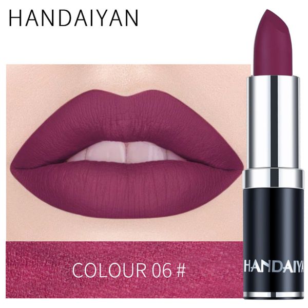 handaiyan new matte lipstick lip gloss professional non-stick cup waterproof nude lip stick matte red long
handaiyan new matte lipstick lip gloss professional non-stick cup waterproof nude lip stick matte red long