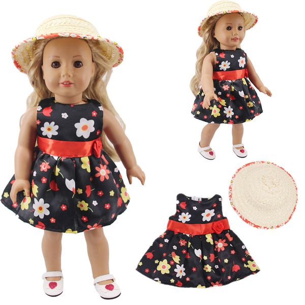 luckdoll small fresh foreign dress fit 18 inch american 43cm baby doll clothes accessories,girls toys,generation,gift
luckdoll small fresh foreign dress fit 18 inch american 43cm baby doll clothes accessories,girls toys,generation,gift