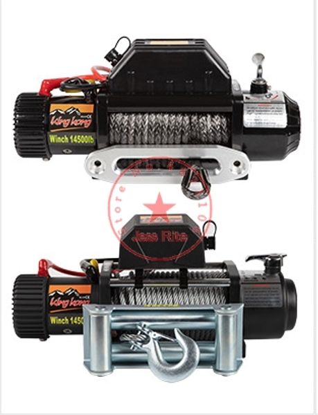 12v/24v 14500ibs 26m car/off-road waterproof electric winch wire rope/nylon rope optional suitable for vehicle modified traction 
12v/24v 14500ibs 26m car/off-road waterproof electric winch wire rope/nylon rope optional suitable for vehicle modified traction