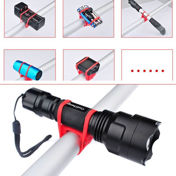 silicon strap elastic bandage mountain road bike torch phone flashlight bands bicycle light mount holder bike accessories
silicon strap elastic bandage mountain road bike torch phone flashlight bands bicycle light mount holder bike accessories