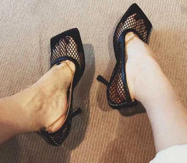 mesh sandalias mujer pump women shoes thin heel sandals chain ladies shoes square toe high heels black zapatillas mujer
mesh sandalias mujer pump women shoes thin heel sandals chain ladies shoes square toe high heels black zapatillas mujer