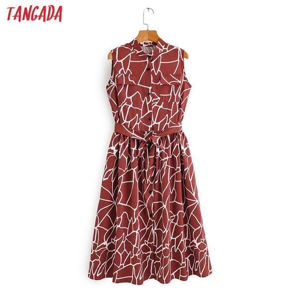 moda de mujer tangada vestido sin mangas estampado para el verano 2020 recién llegado señoras bolsillo slash vestido midi vestidos 2f10, Black;gray
moda de mujer tangada vestido sin mangas estampado para el verano 2020 recién llegado señoras bolsillo slash vestido midi vestidos 2f10, Black;gray