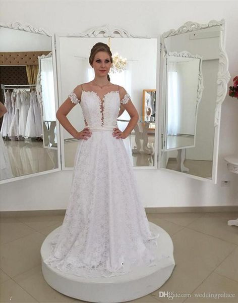 винтажные свадебные платья sheer jewel шея кружева pearls sash кнопка назад sweep поезд люкс свадебные платья платье de casamento, White
винтажные свадебные платья sheer jewel шея кружева pearls sash кнопка назад sweep поезд люкс свадебные платья платье de casamento, White