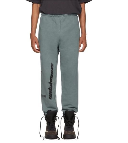 Calabasas HOSPITAL Season 5 Sweatpants High Street Hip Hop Mens Long Pants KANYE WEST Letter Print Women Pants Casual Long Trousers