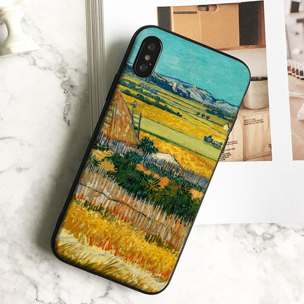 fundas luxury wheat field art phone case for iphone 11 pro xs max xr 8 7 6s plus 5 se case soft black tpu silicone cover.
fundas luxury wheat field art phone case for iphone 11 pro xs max xr 8 7 6s plus 5 se case soft black tpu silicone cover.