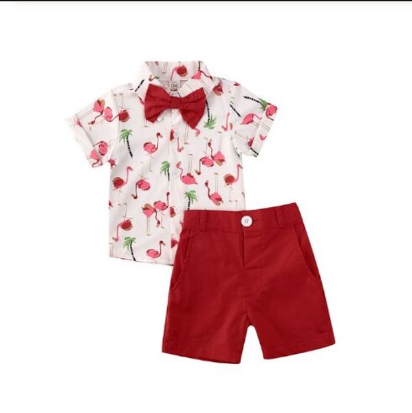 red cartoon toddler kids baby boys clothes gentleman short sleeve t-shirt +short pants 2pcs summer outfits, White
red cartoon toddler kids baby boys clothes gentleman short sleeve t-shirt +short pants 2pcs summer outfits, White