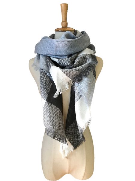 2020 europe new deisgn fashionable autumn winter imitation cashmere double-sided multicolor wholesale scarf, Blue;gray
2020 europe new deisgn fashionable autumn winter imitation cashmere double-sided multicolor wholesale scarf, Blue;gray