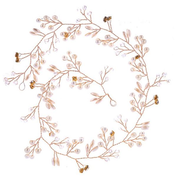 crystal pearl hair belt wedding bridal hair ornaments hairs jewelry decorations for brides wedding hair accessories 50cm, Slivery;golden
crystal pearl hair belt wedding bridal hair ornaments hairs jewelry decorations for brides wedding hair accessories 50cm, Slivery;golden