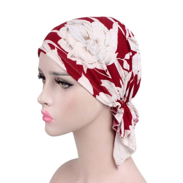 scarf cancer hat turban muslim women beanies floral print beanie hats bonnet chimio coton hats female ##, Blue;gray
scarf cancer hat turban muslim women beanies floral print beanie hats bonnet chimio coton hats female ##, Blue;gray
