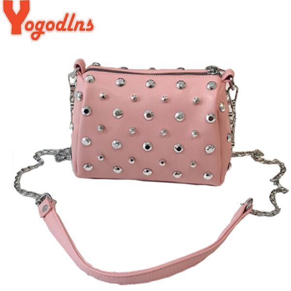 yogodlns bags for women new fashion rivet pu leather women bag diamonds shoulder messenger bag chains small flap crossbody
yogodlns bags for women new fashion rivet pu leather women bag diamonds shoulder messenger bag chains small flap crossbody