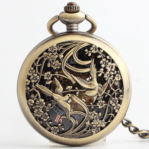 men bird pocket watch mechanical hand-winding watch xmas gift #10709, Slivery;golden
men bird pocket watch mechanical hand-winding watch xmas gift #10709, Slivery;golden