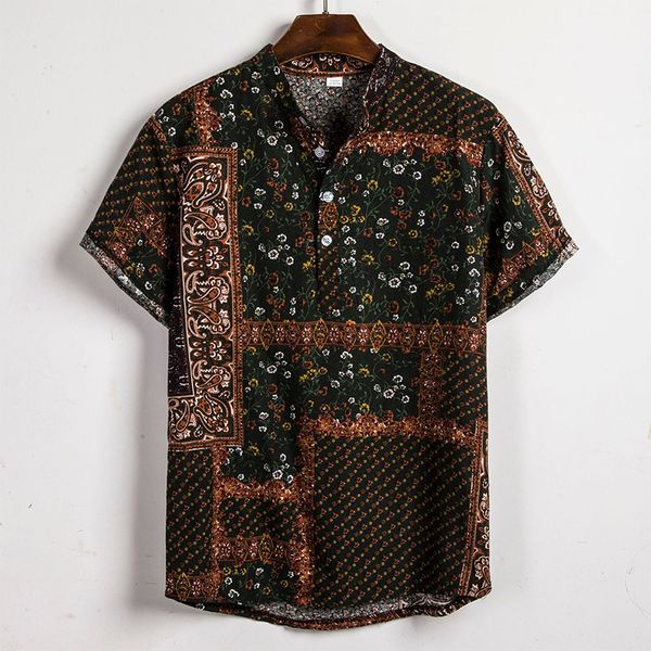 men shirt streetwear floral shirt male loose short sleeve summer beach hawaiian mens clothing plus size men blouse, White;black
men shirt streetwear floral shirt male loose short sleeve summer beach hawaiian mens clothing plus size men blouse, White;black