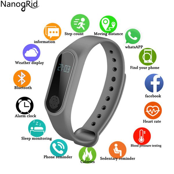 m2 smart band waterproof band heart rate monitor smart bracelet fitness tracker pedometer wristband for women men sport watch, Slivery;brown
m2 smart band waterproof band heart rate monitor smart bracelet fitness tracker pedometer wristband for women men sport watch, Slivery;brown
