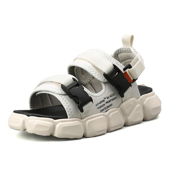 summer new casual men's sandals breathable korean version fashion tank bottom casual open toe beach men's sandals loafers, Black
summer new casual men's sandals breathable korean version fashion tank bottom casual open toe beach men's sandals loafers, Black