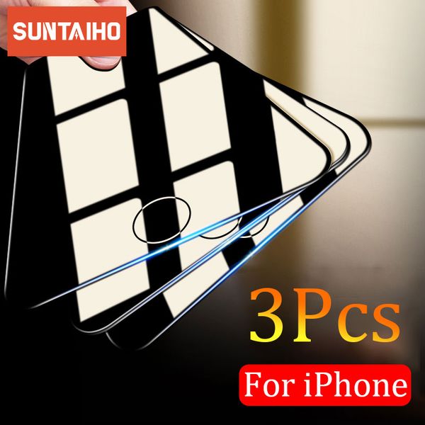 suntaiho 3 pcs protective glass for iphone 11 pro max xr x xs tempered glass for iphone 7 8 6 6s plus 5 5s se screen protector
suntaiho 3 pcs protective glass for iphone 11 pro max xr x xs tempered glass for iphone 7 8 6 6s plus 5 5s se screen protector