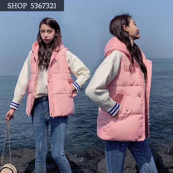 2019 down cotton-padded clothes woman vest leisure time frivolous thin even hat cotton-padded clothes cotton woman loose coat, Black;white
2019 down cotton-padded clothes woman vest leisure time frivolous thin even hat cotton-padded clothes cotton woman loose coat, Black;white
