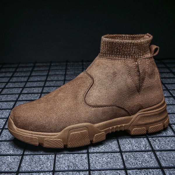 warm set of socks men shoes snow boots 2019 winter new fashion casual shoes plus cotton men's boots high-cotton e21-73, Black
warm set of socks men shoes snow boots 2019 winter new fashion casual shoes plus cotton men's boots high-cotton e21-73, Black
