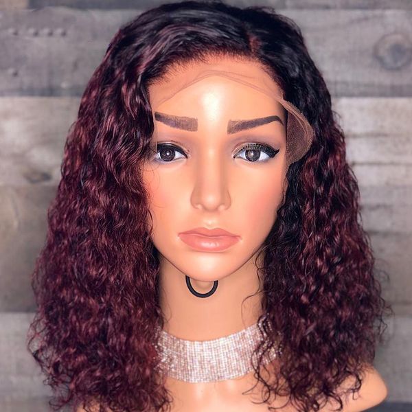 paff ombre burgundy curly wig brazilian remy hair pre plucked 13x4 ombre lace front human hair wigs with baby hair, Black;brown
paff ombre burgundy curly wig brazilian remy hair pre plucked 13x4 ombre lace front human hair wigs with baby hair, Black;brown