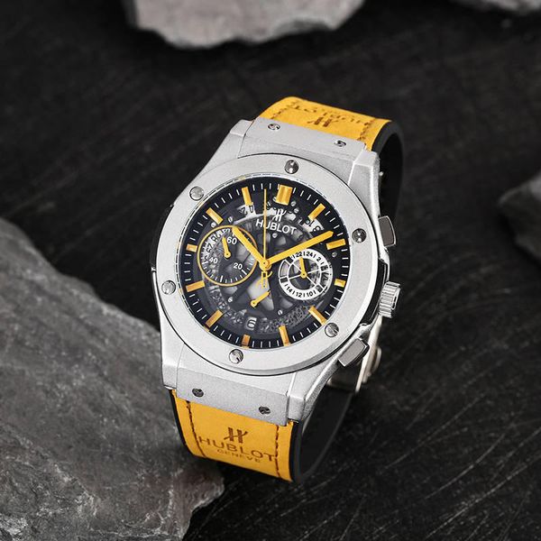 2019 Hubl0t big bang F1 watch sport men high quality quartz movement watches tone men's Stopwatch wristwatches
2019 Hubl0t big bang F1 watch sport men high quality quartz movement watches tone men's Stopwatch wristwatches