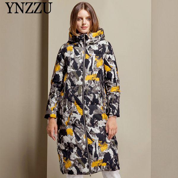 winter camouflage print women down jacket thick warm female long coat with hooded loose casual outwear ynzzu 9o156, Black
winter camouflage print women down jacket thick warm female long coat with hooded loose casual outwear ynzzu 9o156, Black