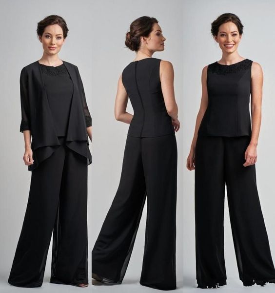plus size pantsuits mother of the bride dresses outfit 3 pieces garment dress evening wear custom plus size pant suits for wedding, Black;red
plus size pantsuits mother of the bride dresses outfit 3 pieces garment dress evening wear custom plus size pant suits for wedding, Black;red