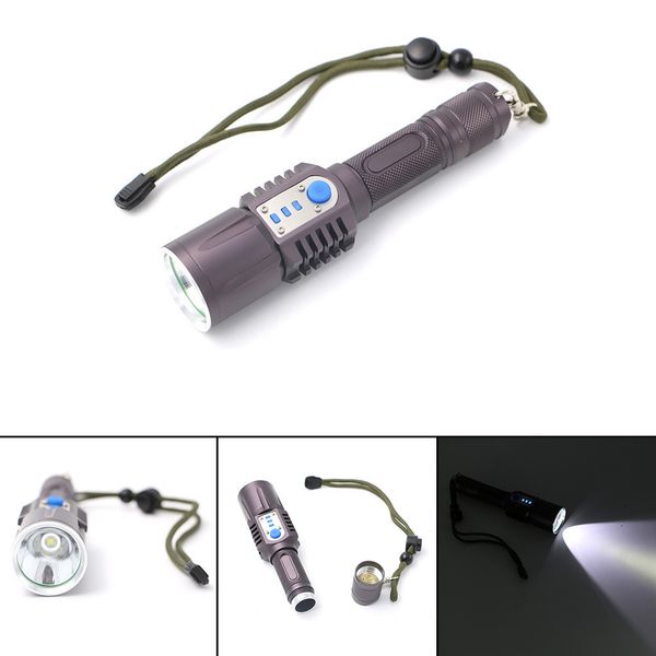 aluminium alloy shell l2 light flashlight usb charge self protection waterproof lighting flashlight
aluminium alloy shell l2 light flashlight usb charge self protection waterproof lighting flashlight