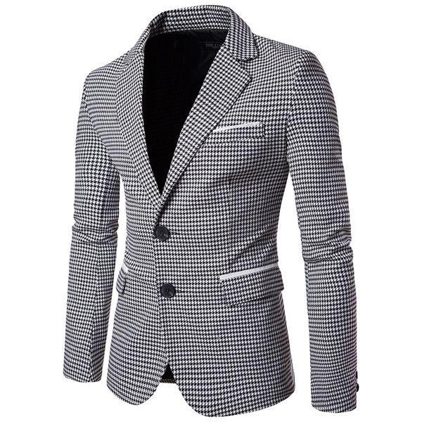 houndstooth men wedding tuxedos notch lapel groom tuxedos excellent men blazer 2 piece suit prom/dinner jacket(jacket+pants+tie) 2537, Black;gray
houndstooth men wedding tuxedos notch lapel groom tuxedos excellent men blazer 2 piece suit prom/dinner jacket(jacket+pants+tie) 2537, Black;gray