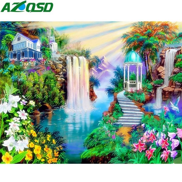 azqsd painting by numbers pictures canvas waterfall scenery diy frameless oil painting landscape wall art home decor szgd174
azqsd painting by numbers pictures canvas waterfall scenery diy frameless oil painting landscape wall art home decor szgd174