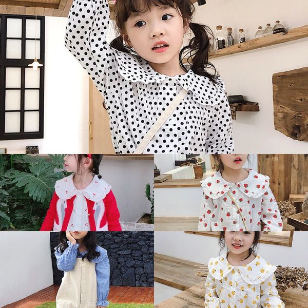 children's clothing 2020 white fruit doll long sleeve cotton shirt autumn children's cute fruit printing doll collar shirt, White;black
children's clothing 2020 white fruit doll long sleeve cotton shirt autumn children's cute fruit printing doll collar shirt, White;black