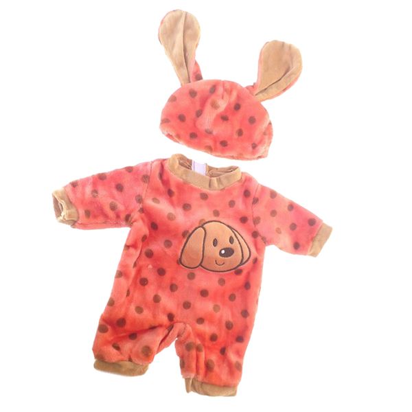 20inch cute baby doll jumpsuit hat suit for 50cm reborn doll accessory gift