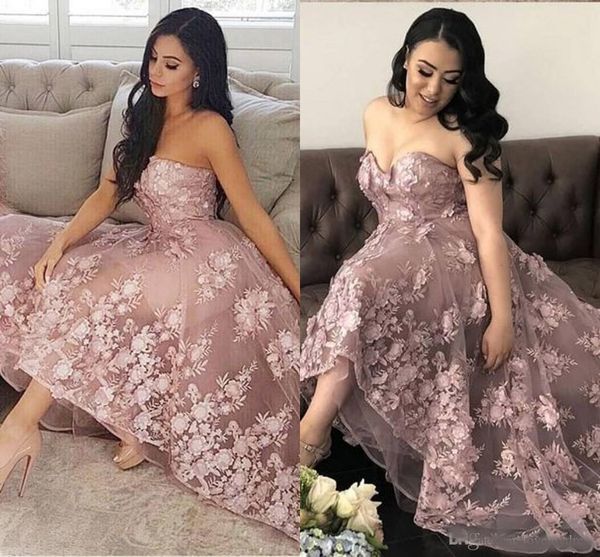 blush pink lace plus size party prom dresses high low strapless backless dresses evening wear special occasion dress for girls formal gowns, Black
blush pink lace plus size party prom dresses high low strapless backless dresses evening wear special occasion dress for girls formal gowns, Black