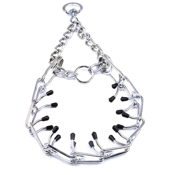 steel iron chain pet dog collar adjustable metal pinch dog training chain collar prong pet choke collars for medium large dogs
steel iron chain pet dog collar adjustable metal pinch dog training chain collar prong pet choke collars for medium large dogs