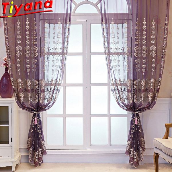 european and american luxury embroidery tulle living room love shape purple voile home decoration graceful sheer tulle m137b#40
european and american luxury embroidery tulle living room love shape purple voile home decoration graceful sheer tulle m137b#40