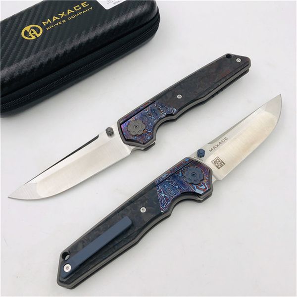 MAXACE оригинал Pan Подшипник Складной Нож M390 Стали Открытый Отдых Рыбалка EDC Фруктовый Нож Титанового Сплава
MAXACE оригинал Pan Подшипник Складной Нож M390 Стали Открытый Отдых Рыбалка EDC Фруктовый Нож Титанового Сплава