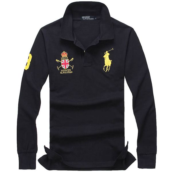 mens designer hoodies lapel pullover long sleeve polos american style print animal big horse polos clothing, Black
mens designer hoodies lapel pullover long sleeve polos american style print animal big horse polos clothing, Black