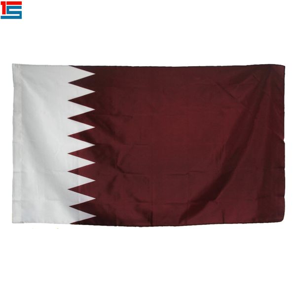 digital printing qatar flag 90 x 150 cm polyester national country flag banner with two grommets
digital printing qatar flag 90 x 150 cm polyester national country flag banner with two grommets