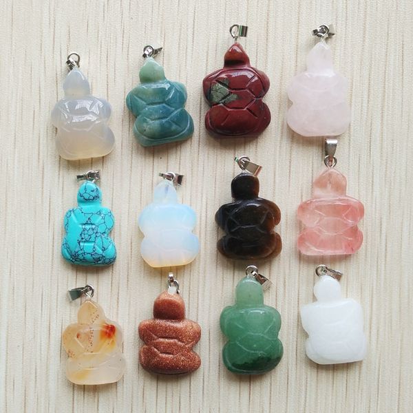 wholesale 12pcs/lot fashion natural stone small turtle tortoise charms pendant for necklaces jewelry making ing, Silver
wholesale 12pcs/lot fashion natural stone small turtle tortoise charms pendant for necklaces jewelry making ing, Silver