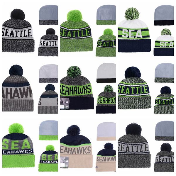 Дешевая Женщина Мужчина Сиэтл Дизайнерская шапочка Seahawks Team Logo Зимние вязаные шап
Дешевая Женщина Мужчина Сиэтл Дизайнерская шапочка Seahawks Team Logo Зимние вязаные шап