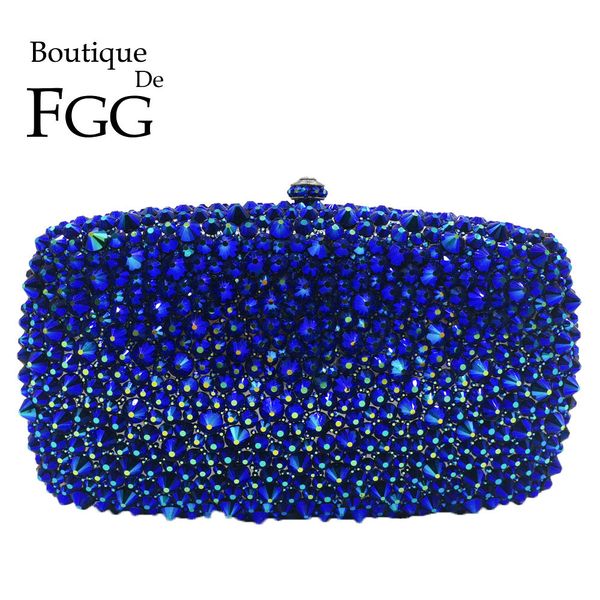 boutique de fgg elegant women blue crystal evening clutch purse and handbag bridal wedding diamond metal clutches bag
boutique de fgg elegant women blue crystal evening clutch purse and handbag bridal wedding diamond metal clutches bag