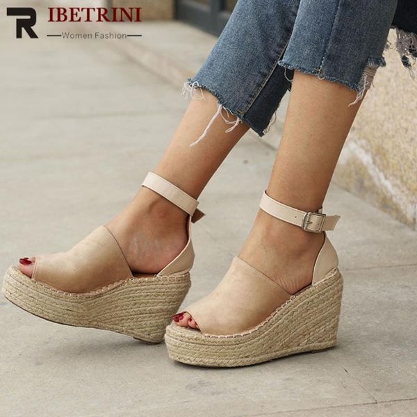 ribetrini горячие продажи мода высокие клинья обувь женщины элегантный peep toe платформы сандалии летние повседневные клинья сандалии, Black
ribetrini горячие продажи мода высокие клинья обувь женщины элегантный peep toe платформы сандалии летние повседневные клинья сандалии, Black