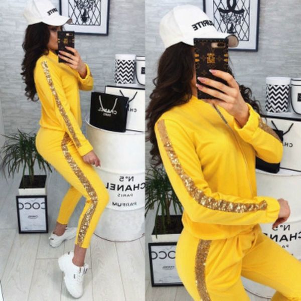 womens solid color suit new fashion casual stitching jacket trousers sports suit women 2020 winter preppy style high end, White
womens solid color suit new fashion casual stitching jacket trousers sports suit women 2020 winter preppy style high end, White
