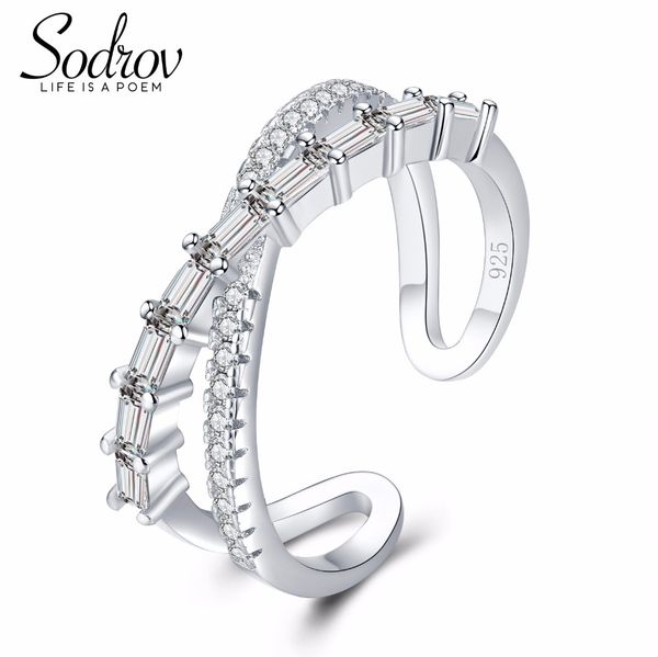 classic simple style 925 100% solid sterling silver open finger rings for women birthday present r022, Golden;silver
classic simple style 925 100% solid sterling silver open finger rings for women birthday present r022, Golden;silver