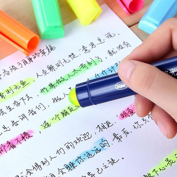 Color Solid Brush Highlighter Pen Stationery Marker Pen Material Escolar School Supplies Artist Drawing Set Highlight
Color Solid Brush Highlighter Pen Stationery Marker Pen Material Escolar School Supplies Artist Drawing Set Highlight