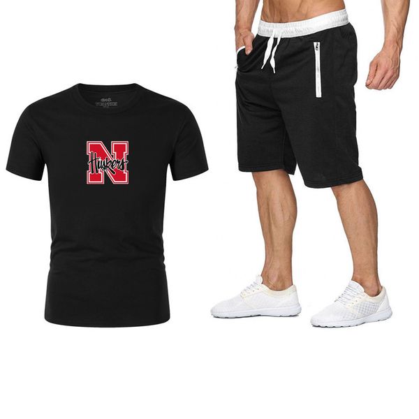men's suit summer track and field sportswear men's 2 pieces of t-shirt + shorts fashion running clothes sportswear exercise suit, Gray
men's suit summer track and field sportswear men's 2 pieces of t-shirt + shorts fashion running clothes sportswear exercise suit, Gray