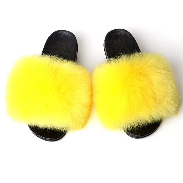 women shoes artificial slippers ladies fur slippers home fox fur sandals beach plush slippers slides, Black
women shoes artificial slippers ladies fur slippers home fox fur sandals beach plush slippers slides, Black