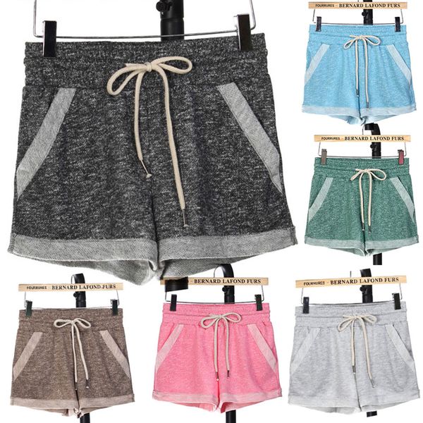 ladies summer plus size shorts drawstring with pocket casual sports shorts wide leg fitness yoga home elastic waist splice, White;red
ladies summer plus size shorts drawstring with pocket casual sports shorts wide leg fitness yoga home elastic waist splice, White;red
