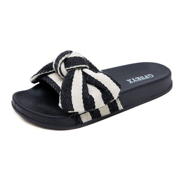 fashion cute bow slides women summer beach shoes woman slippers bow flats flip flops print ladies sandals, Black
fashion cute bow slides women summer beach shoes woman slippers bow flats flip flops print ladies sandals, Black