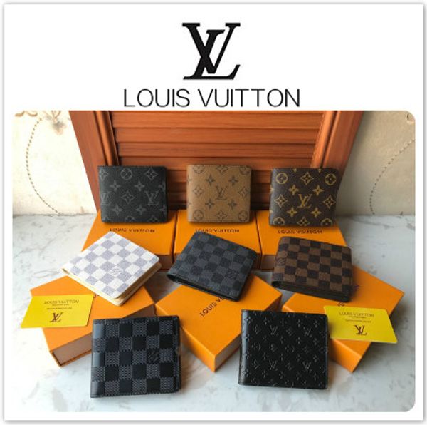 New de igner tote wallet leather men hort wallet for women men coin pur e clutch bag with box
New de igner tote wallet leather men hort wallet for women men coin pur e clutch bag with box
