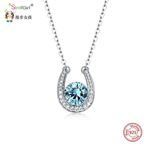 strollgirl 100% 925 sterling silver custom luck necklace with horseshoe birthstone pendant necklace unique women fashion jewelry
strollgirl 100% 925 sterling silver custom luck necklace with horseshoe birthstone pendant necklace unique women fashion jewelry